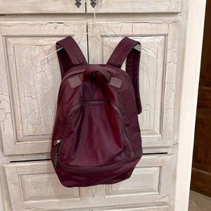 Maroon lululemon backpack!!